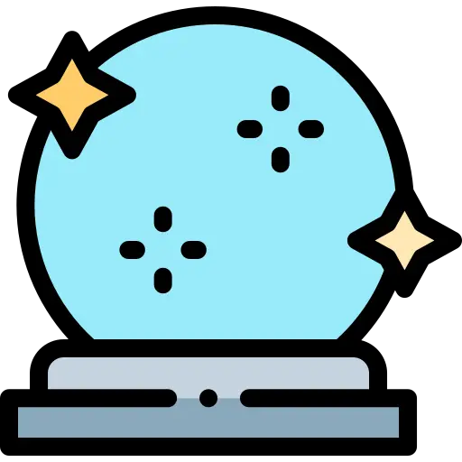crystal ball future icon